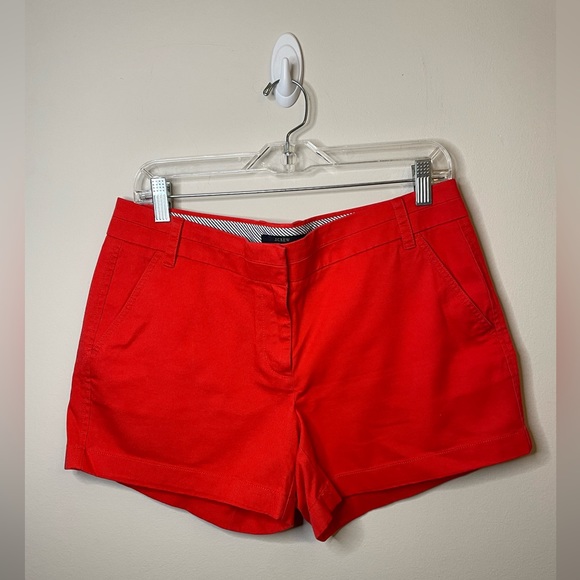 J. Crew Pants - J. Crew Red Chino Short Spring Summer Preppy